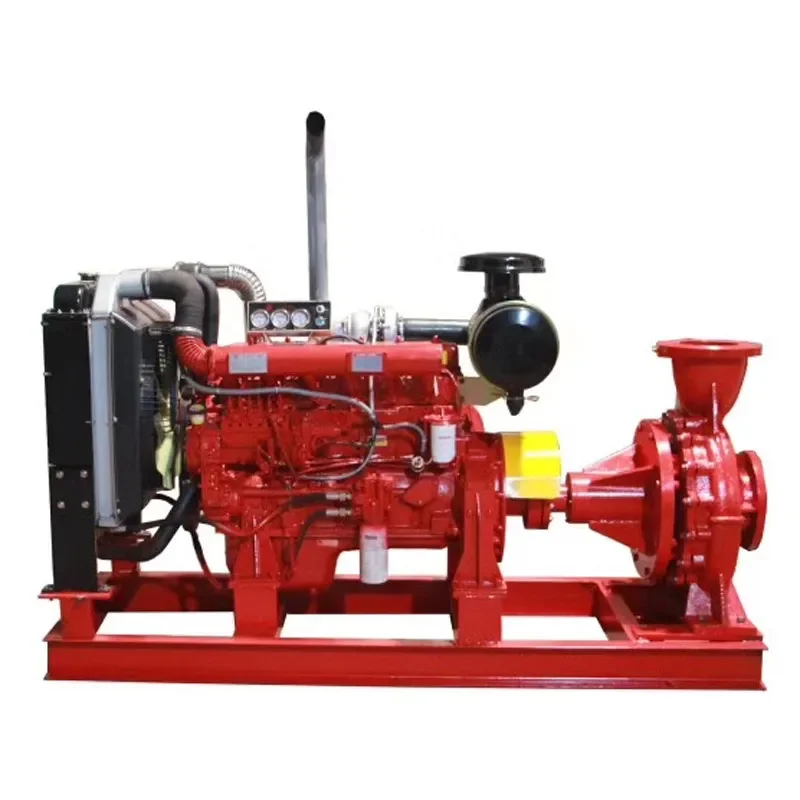hot sale Engineering engine fire pump set XBC-W series, high lift and large flow hydrant spray pressurized water pump