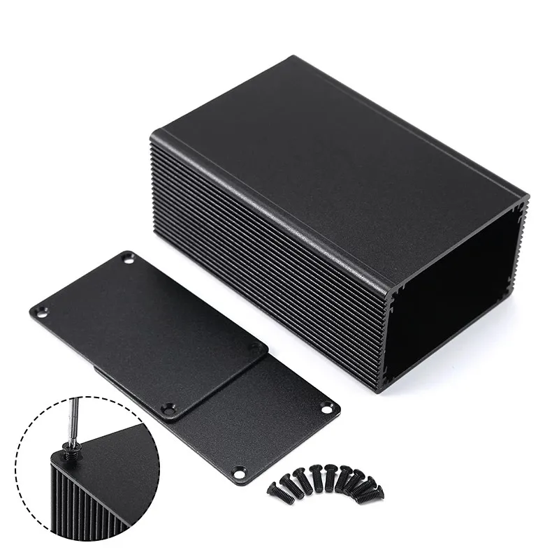 

LK-ALB28 Aluminum Electronic Junction Box DIY Housing Instrument Enclosure DIY Electronic Project Box Storage Case 100x66x43mm