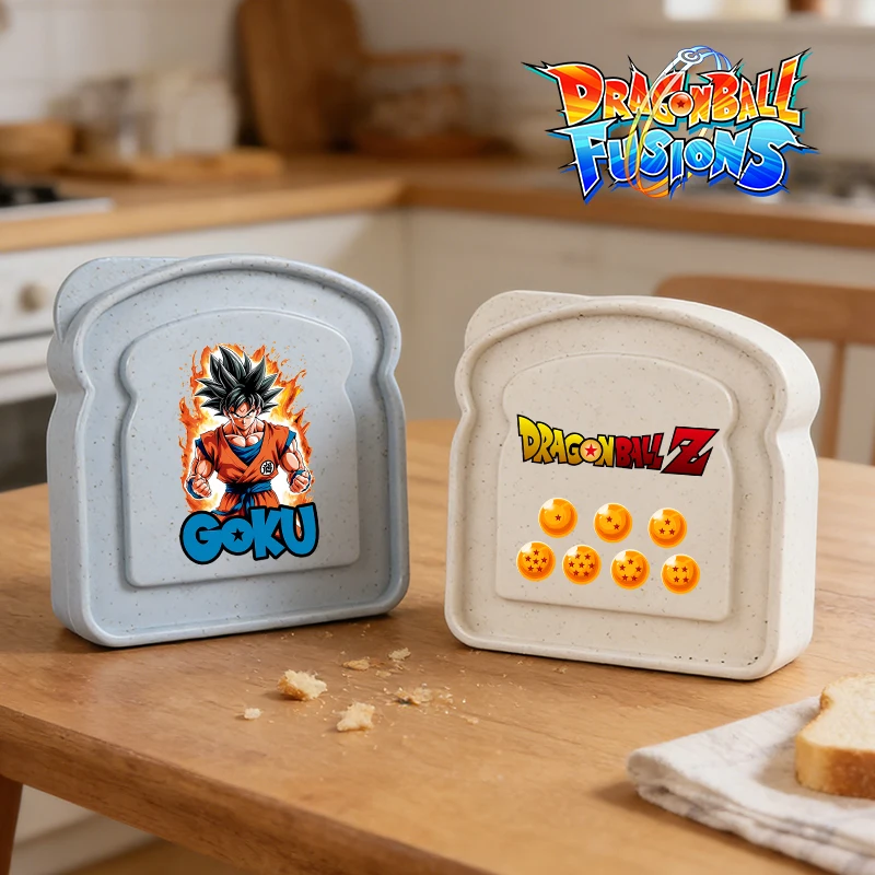 

Dragon Ball Boy Sandwich Containers Goku Lunch Box Storage Box Children Portable Food Storage Case Student Microwave Lunch Case