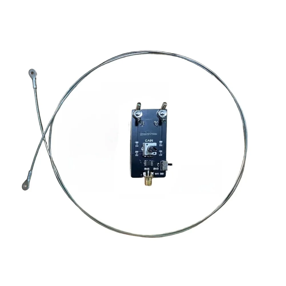 NE592D Active Loop Antenna Portable Design for Shortwave Radio Reception Compatible with Most Interface Radios