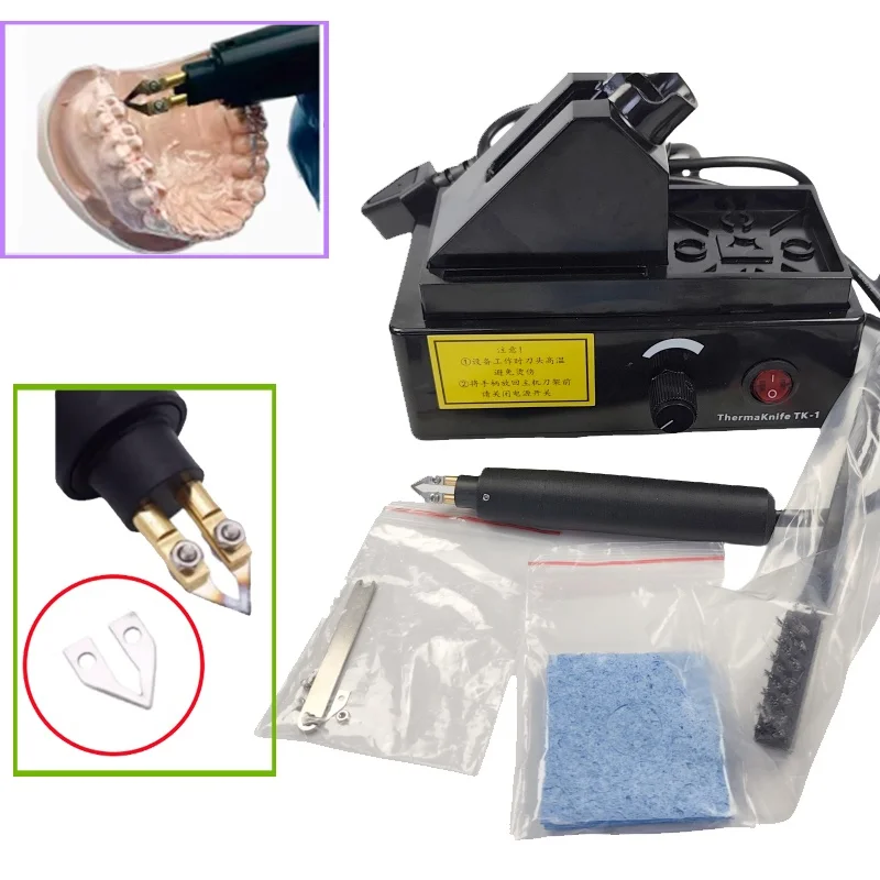 

Dental ThermaKnife Electric Carving Knife Engraving Cutting Aligner Trimming Machine for Orthodontic Plastic Sheet Cutting
