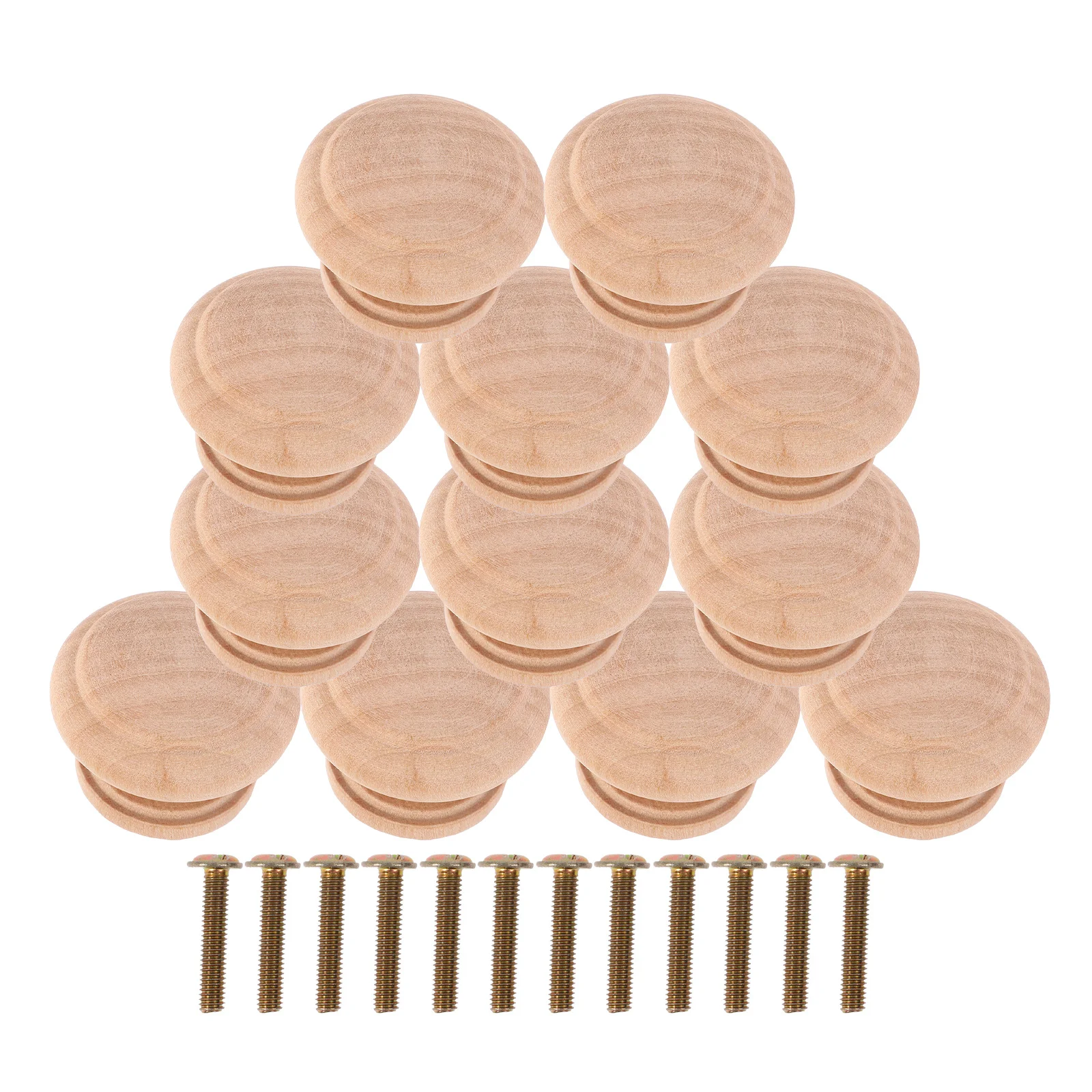 

12 шт., аксессуары для мебельных ручек, элегантные круглые ручки для шкафов и ящиков, обновленные дверные ручки, деревянные ручки для ящиков