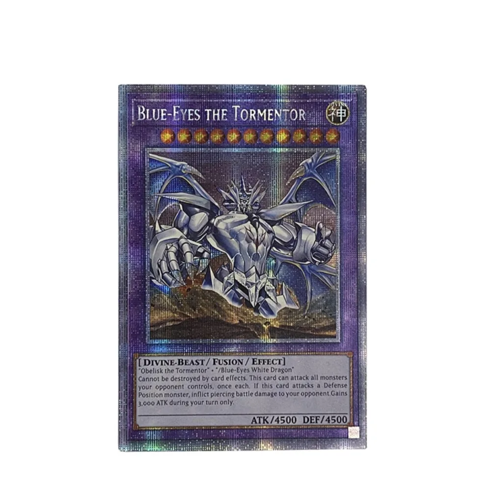 Yu Gi Oh Phantom of Yubel Transaction Rollback Self Made Refraction Flash Card Anime Classics Game Collection Cards Toy Gift