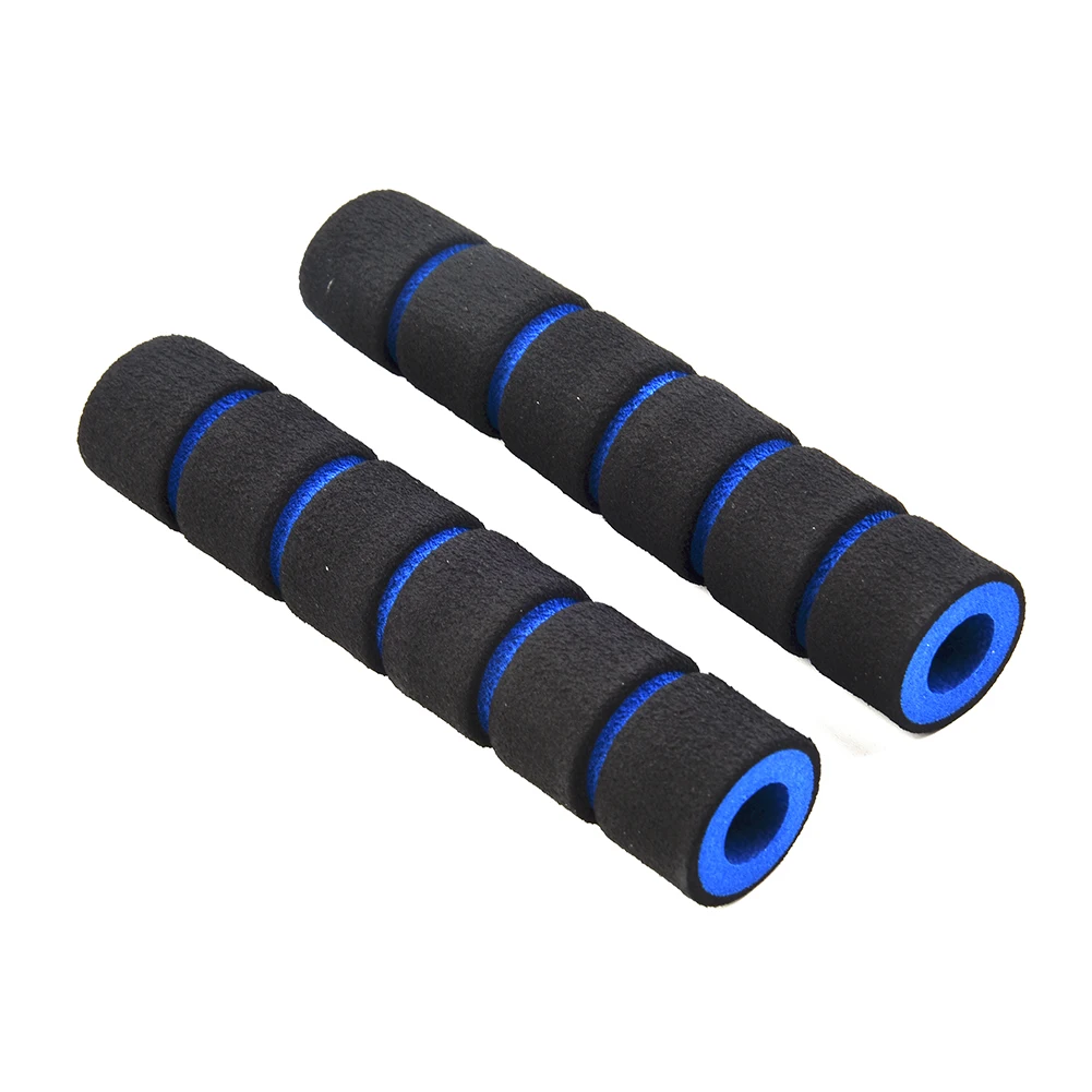 Soft Foam Motorcycle Handle Bar Grips with Brake Clutch Lever Covers to Enhance Rider Comfort and Maintain Control