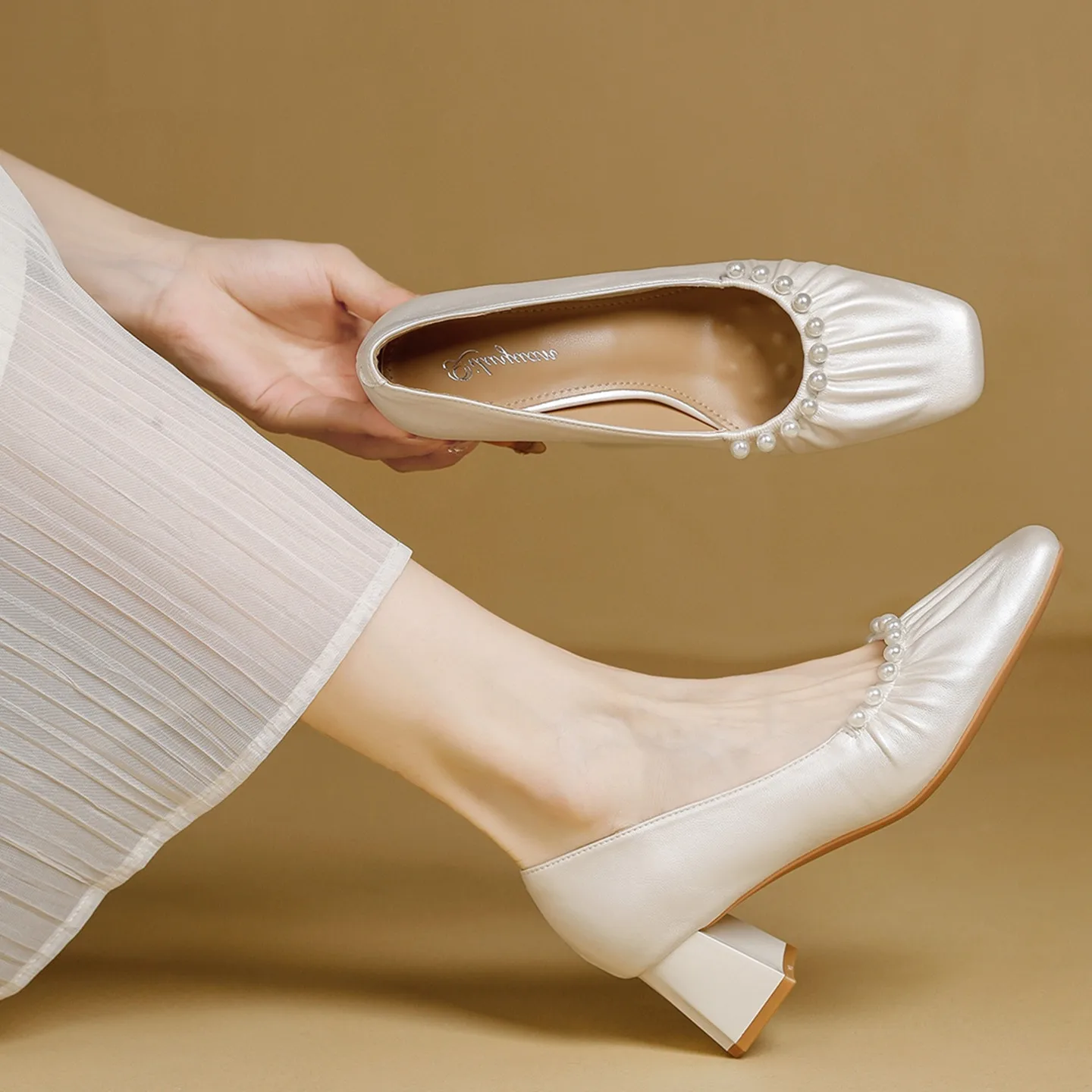 genuine-leather-pearl-embellished-chunky-heel-single-women's-shoes-fairy-tale-style-for-skirts-mary-jane-fashionable-footwear