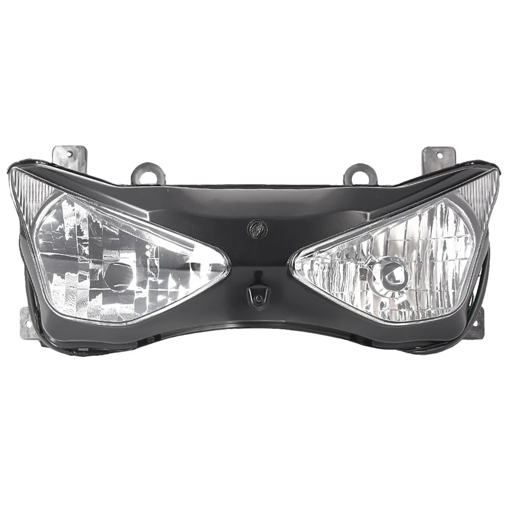 Front Headlight Headlamp Assembly For Kawasaki Ninja ZX636 ZX6R 2003 2004 Clear High Quality