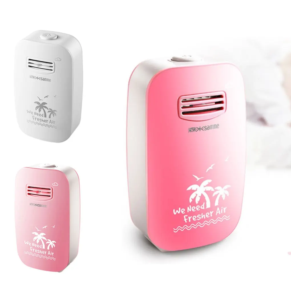 Air Purifier Mini Household Negative Ion Generator Home Bathroom Bedroom Office Air Cleaner Freshener UK Plug