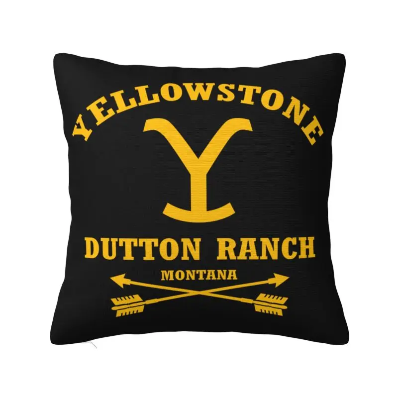 

Yellowstone Dutton Ranch Pillow Decor Home Luxury Cushion Cover Square Pillowcase