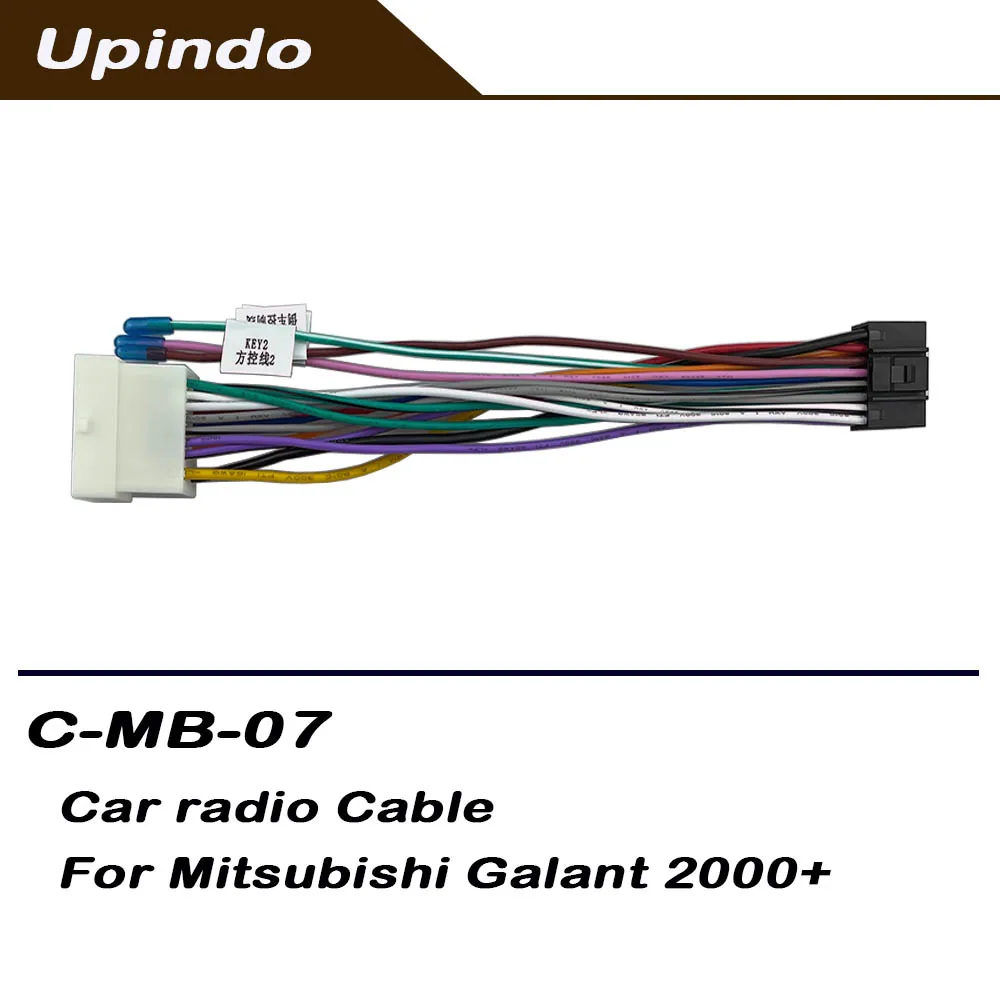 

16-контактный адаптер-переходник для автомагнитолы Android Auto для Mitsubishi Galant 2000+ (комплект соединительных кабелей питания для автомобильной стереосистемы)