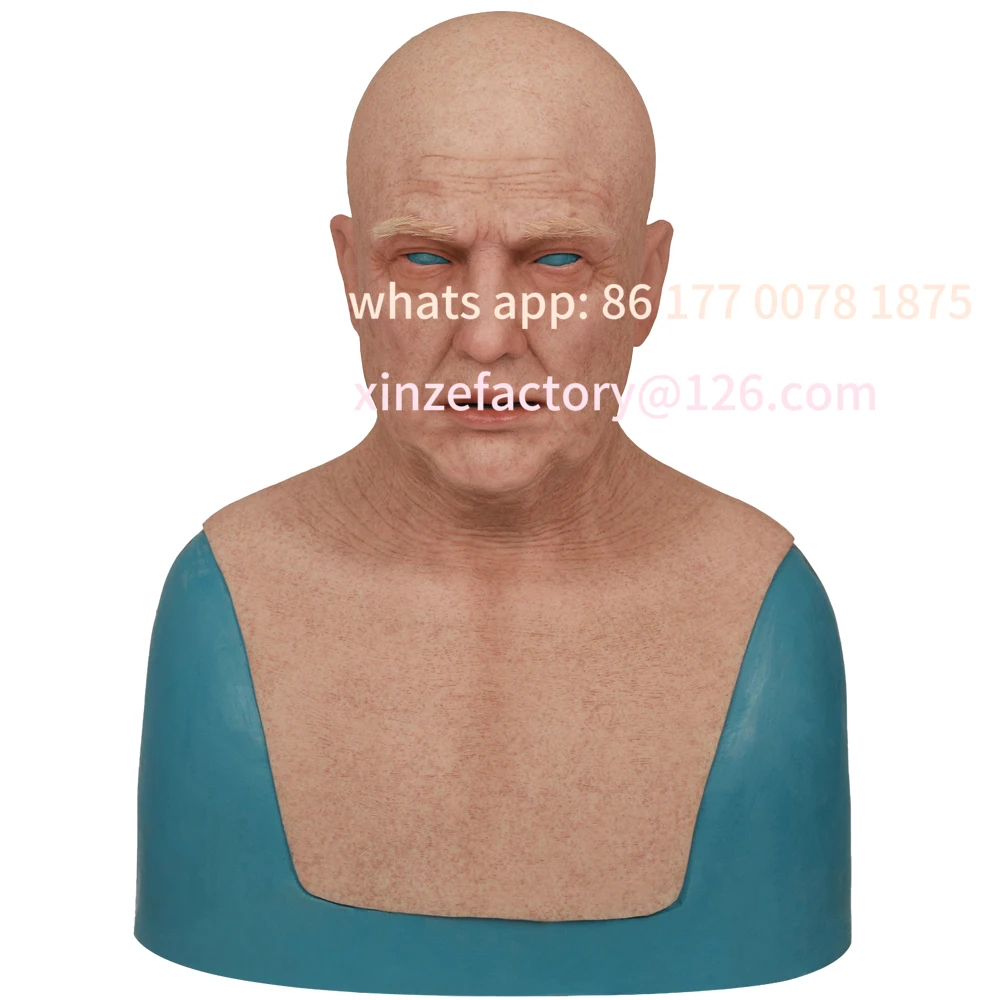 Customizable Realistic Crossdresser Male mask Full Head Face