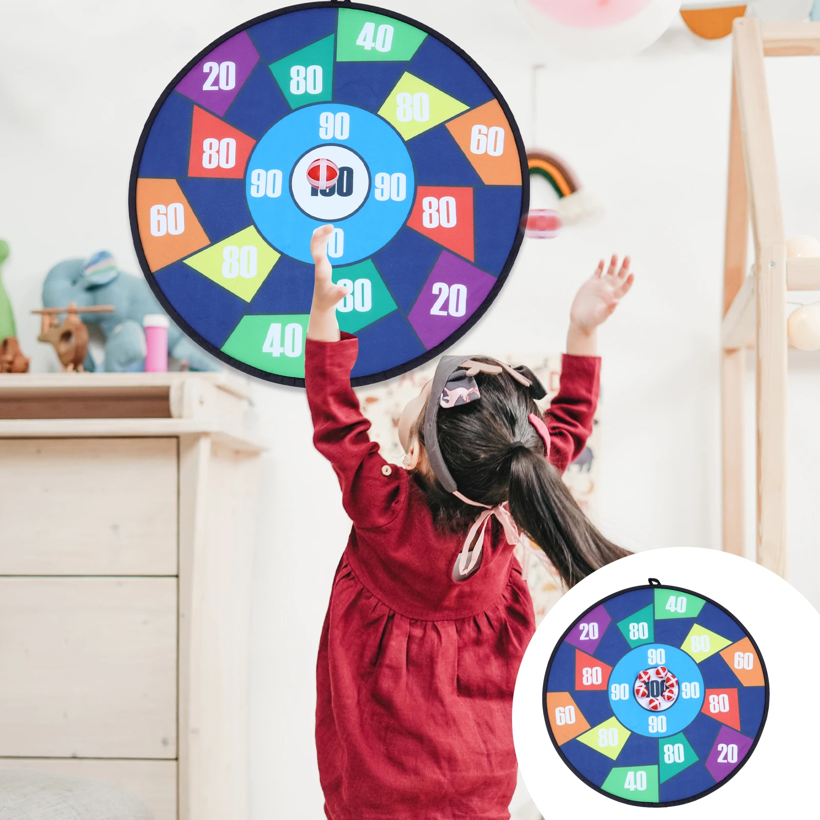 Juguetes al aire libre para niños, juego de tablero de pelota pegajoso, lanzamiento educativo para niños