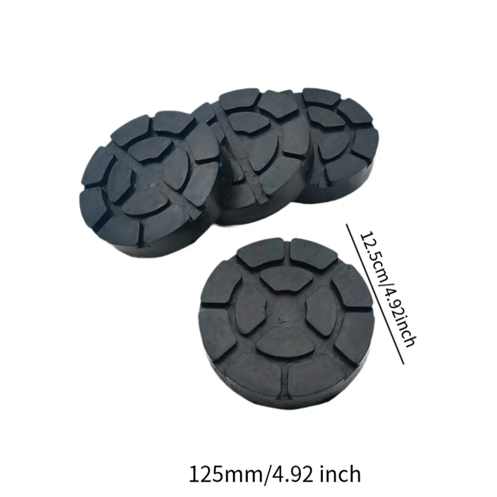 Car Lifting Pads Rubber Jack Pads 12.5cm Car Lift Tools Frame Rail Block for Lift Car Platform for Garage Service