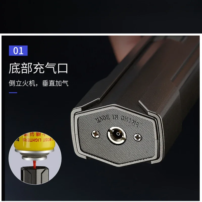 Blue Flame Goes Straight Into The Spray Gun High Temperature Lighter Creative Multifunctional Welding Gun Ignition Gun Barbecue