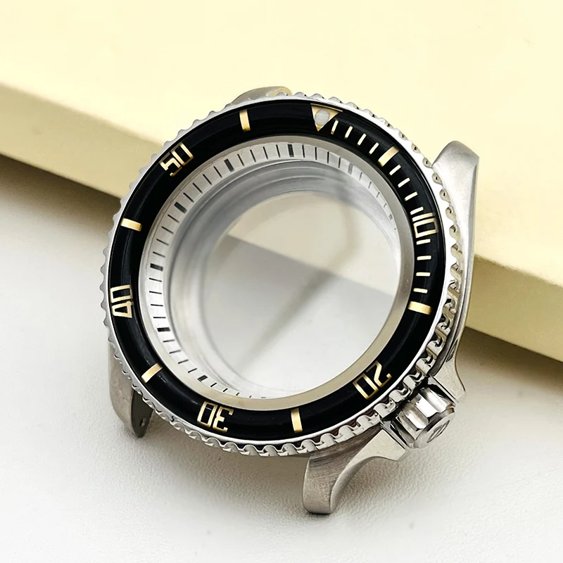 Mod SKX007 Replace Case NH35 Case fits NH35 NH36 Movement 28.5mm Dial Transparent Back Cover Seiko SRPD Replace Watch Cases