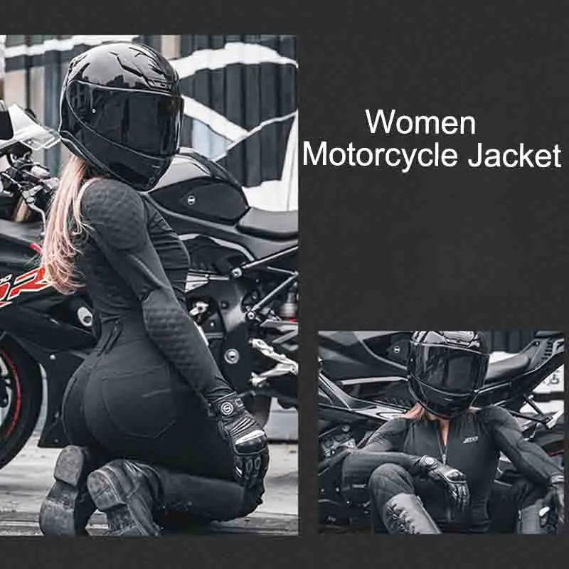 Women Summer Motorcycle Jacket CE Approved Motorcycle Body Armor Motocross Motorbike Protection Moto Racing Jacket Clothing