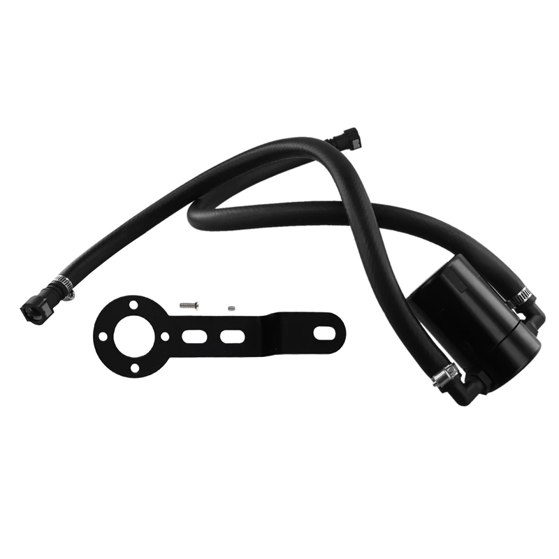 For Chevy Silverado 1500 5.3L J&L Oil Separator 3.0 Driver Side Black 2014-2018