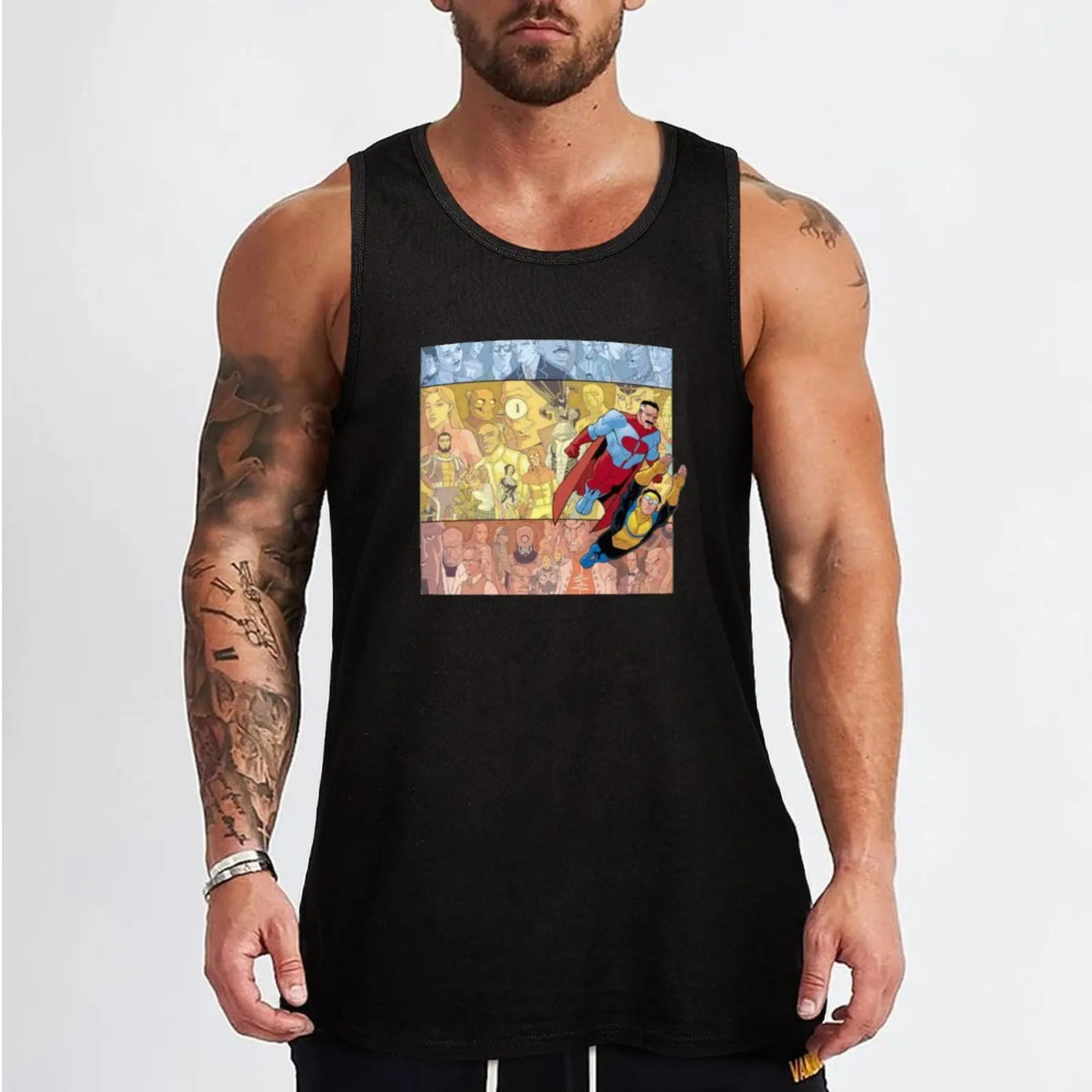 invincible omniman Tank Top summer 2024 Sleeveless top