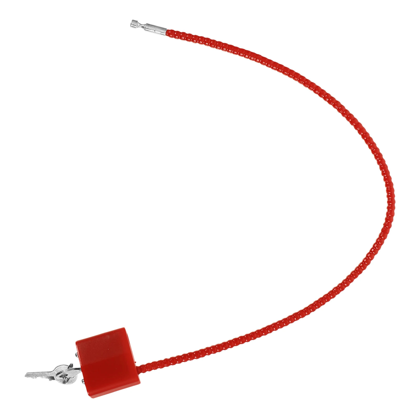 

Small Lock Cable 39cm Steel Wire Bike Cabinet Door Soft Long Rope Durable Lightweight Secure Easy Operation