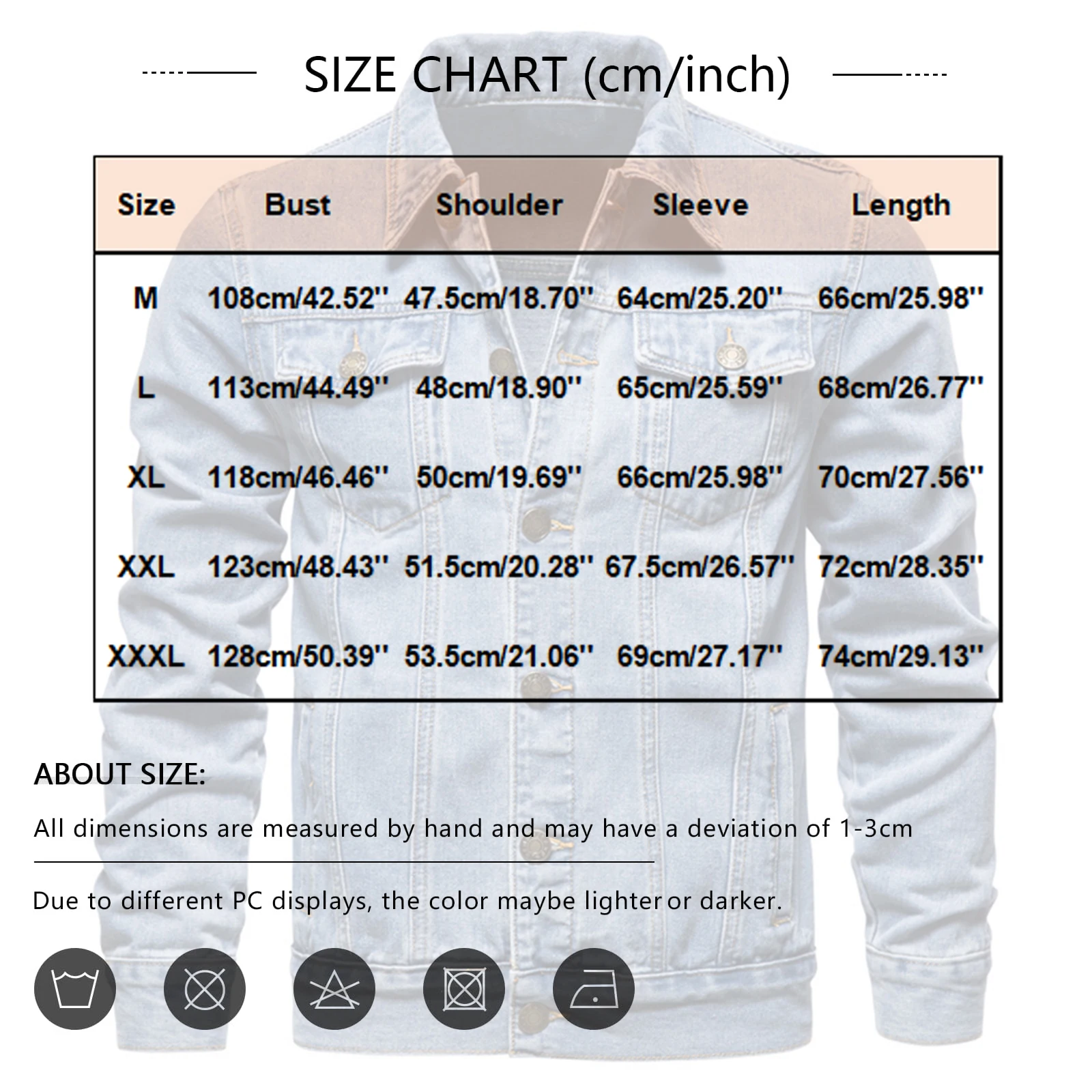 แจ็คเก็ตยีนส์ทรงหลวมสไตล์วินเทจสำหรับผู้ชาย รุ่นใหม่ล่าสุด ฤดูใบไม้ผลิ/ฤดูใบไม้ร่วง ไซส์ใหญ่ เสื้อคลุมยีนส์ผู้ชาย เสื้อเชิ้ตยีนส์ผู้ชาย สตรีทแวร์