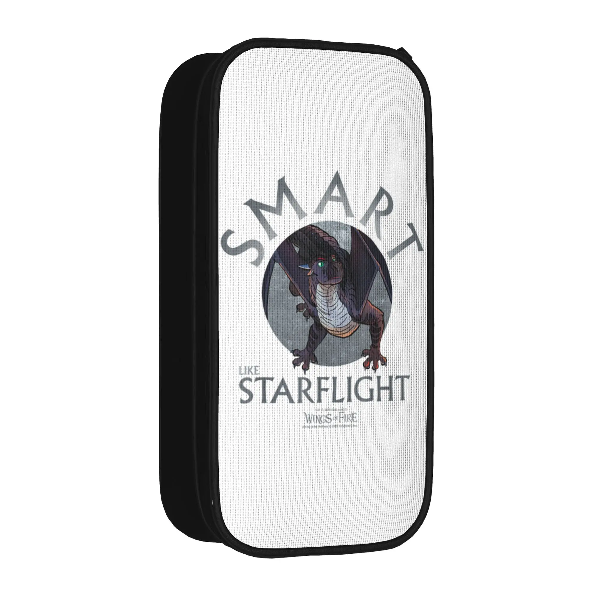 Wings of Fire Smart Like Starflight Pencil Case Cute Dragons Pen Holder Bags Student Large Storage School Pencil Box Stationery