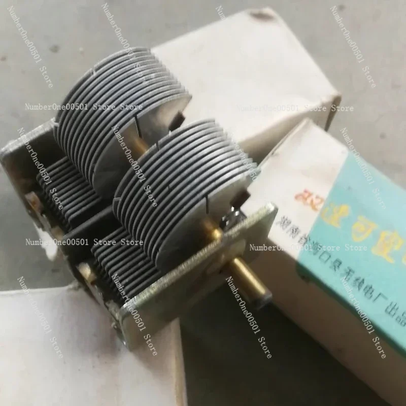 

Cb-2-365 Воздушный средний двойной переменный конденсатор Минеральное радио Электронное DIY