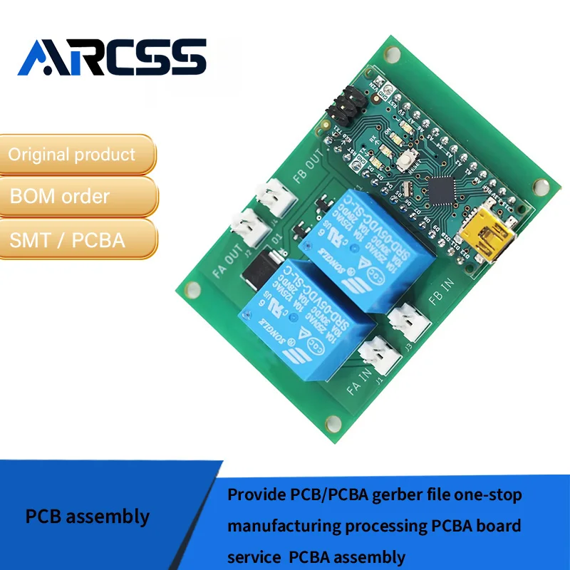 Provide PCB/PCBA gerber file one-stop manufacturing processing PCBA board service  PCBA assembly