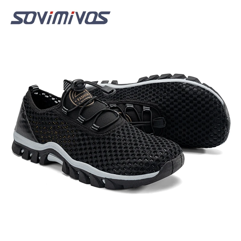 Zapatos de agua de secado rápido para hombre, zapatillas de playa para deportes acuáticos, buceo, senderismo, navegación, viajes, entrenador cruzado minimalista