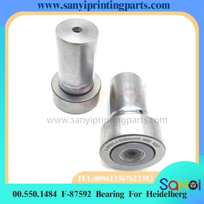 2 Pieces/Lot Best Quality 00.550.1484 F-87592 Cam Follower Bearing For Heidelberg XL105 SM102 Printing Machine Parts