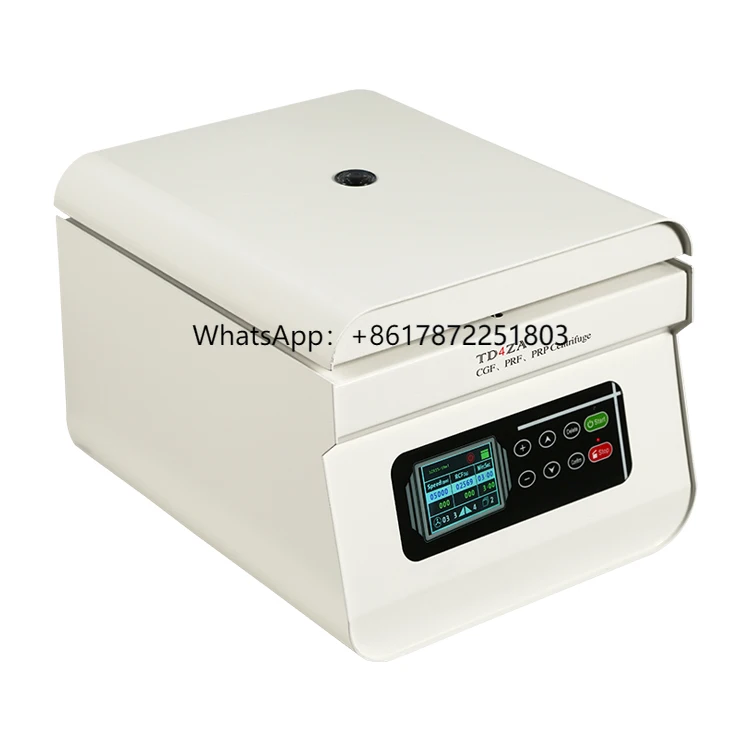 

Drawell TD4ZA PRP/PRF/CGF Centrifuge 8*15ml 4*20ml 4000rpm Tabletop PRP Centrifuge