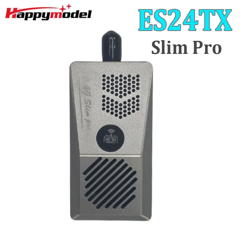 HappyModel ES24TX Slim Pro 2.4G ExpressLRS ELRS Nano TX Module with CNC Shell Cooling Fan for TBS Tango 2 Pro FRSKY X-Lite X9