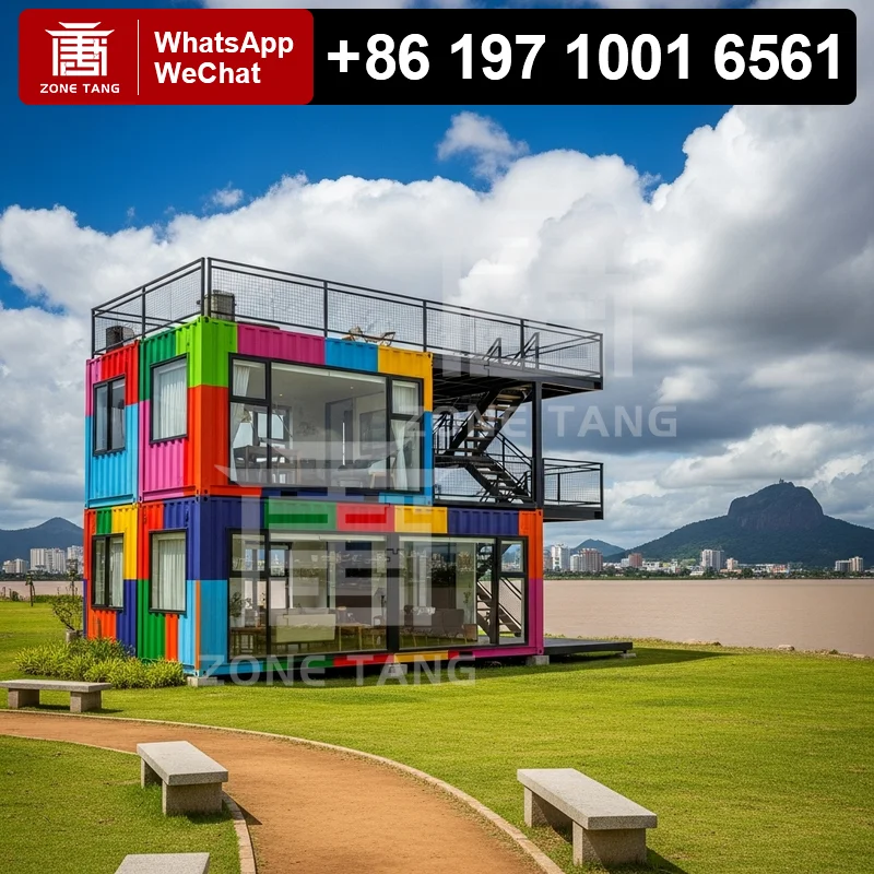 

Крошечные дома Контейнер для доставки Домики для сборной доставки Контейнерные домики Прочный удобный разработчик Плоский пакет Готовые домики для дома