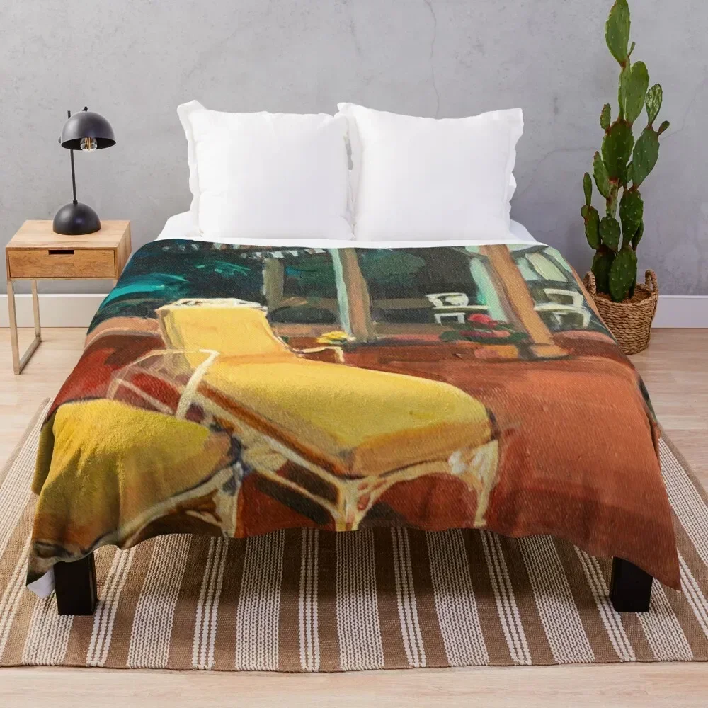 

Golden Girls Lanai Throw Blanket Soft Home Decor Blanket for Couch Bedroom