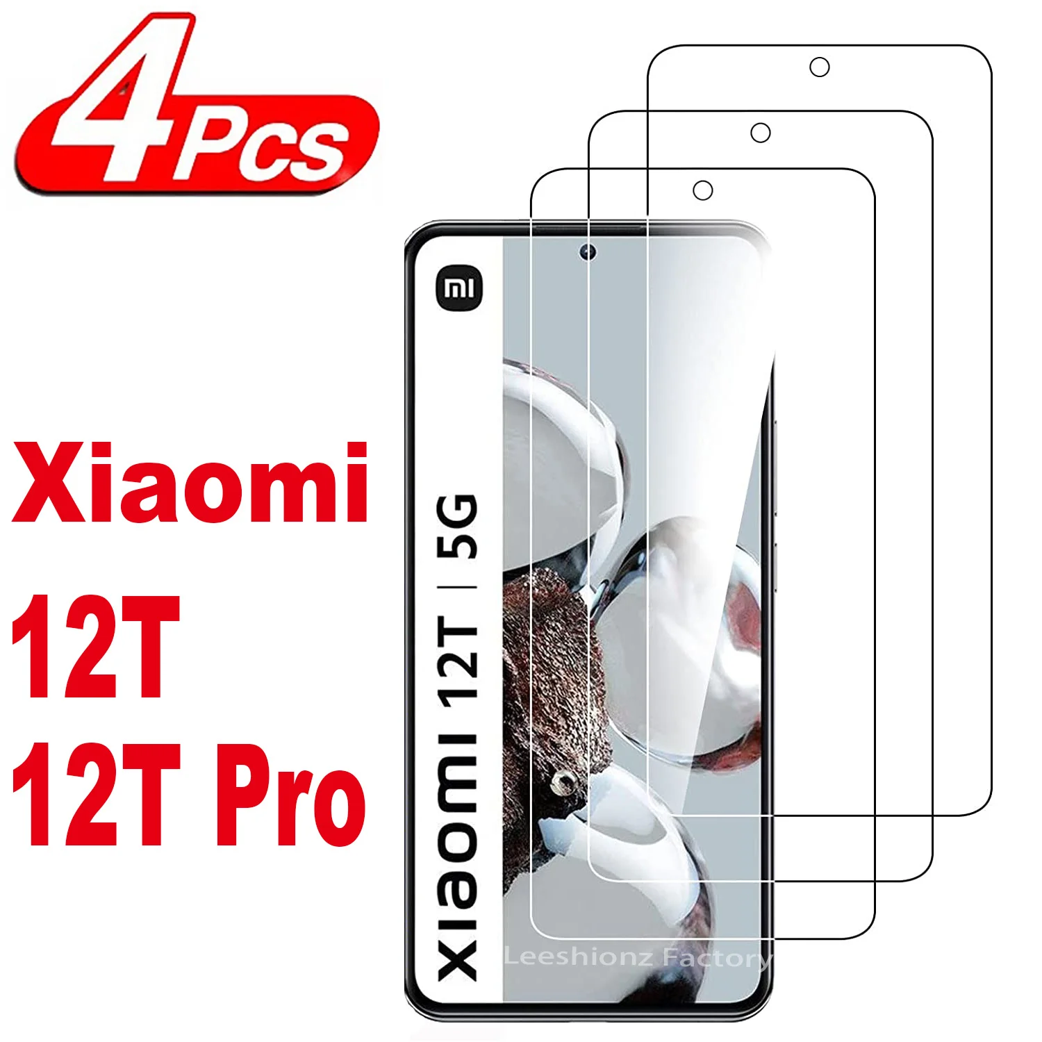 

For Xiaomi 12T 5G/12T Pro 5G HD Tempered Glass Film