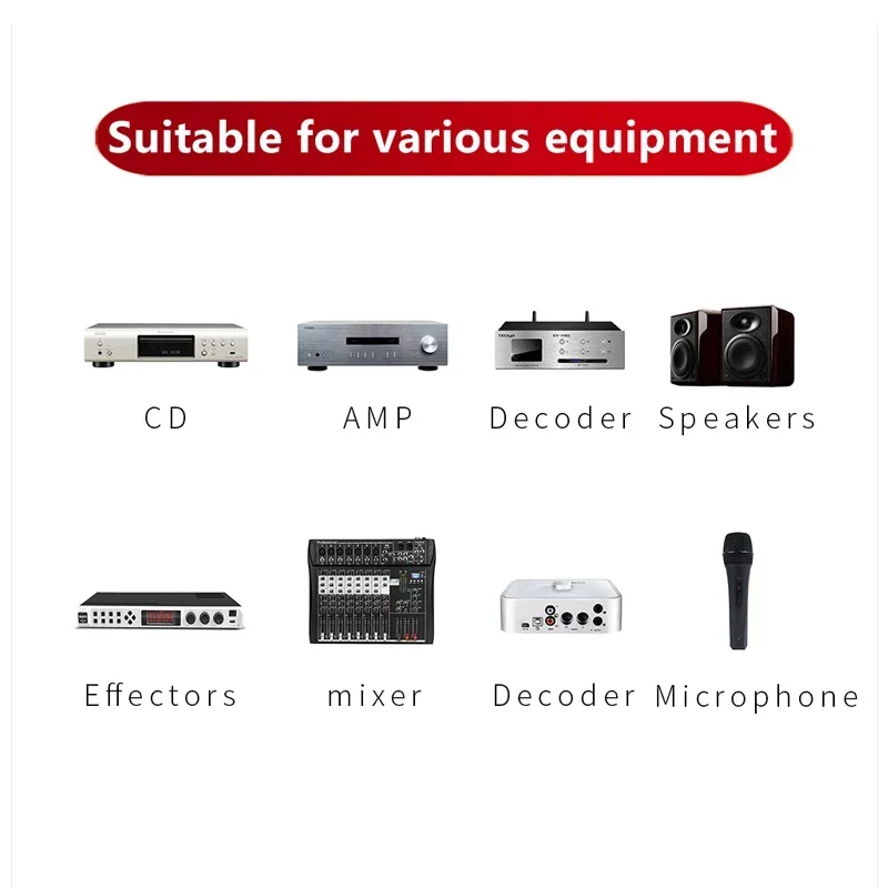 Yyaudio cabo xlr de alta fidelidade occ ofc banhado a prata e cobre 2 xlr macho para fêmea cabo de áudio