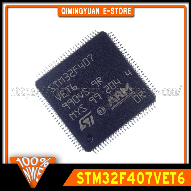 1~20PCS/LOT STM32F407VET6 STM32F407 QFP100 100% New Original in stock