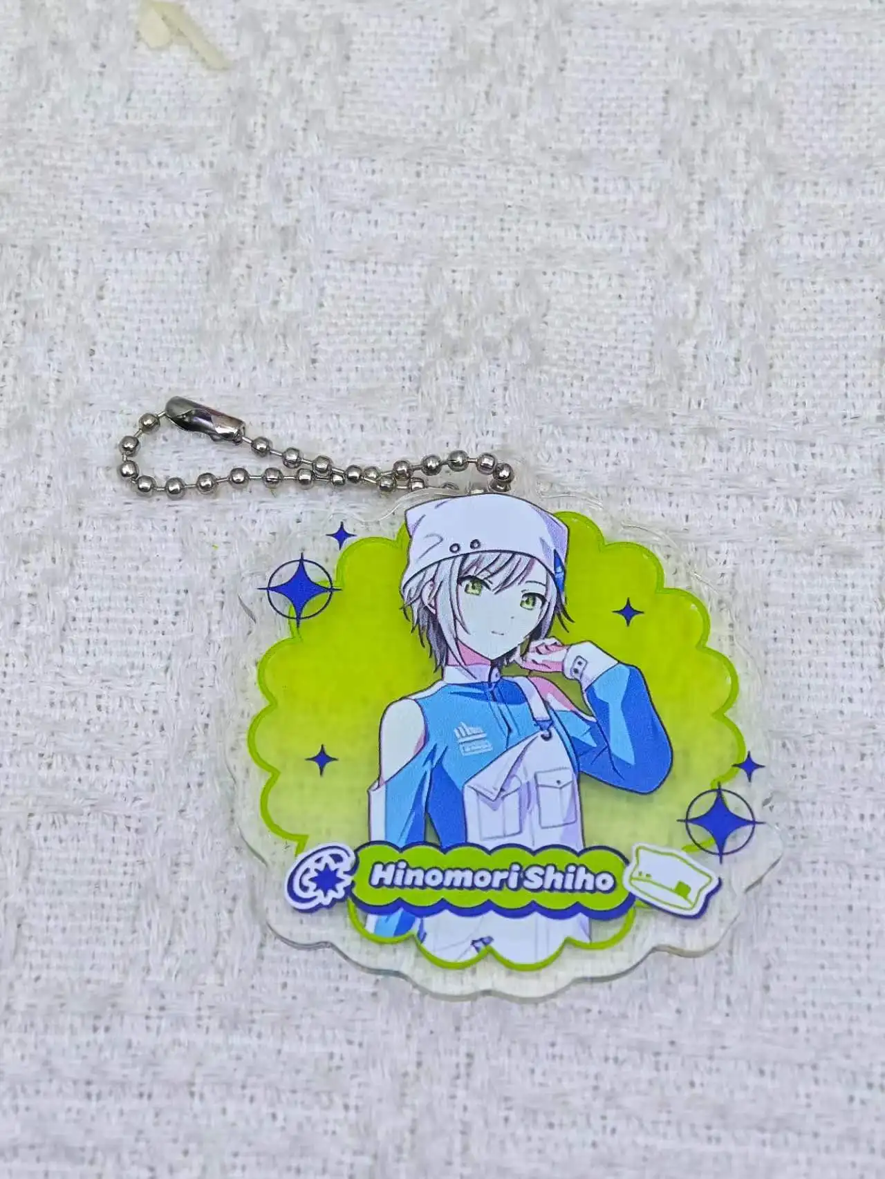 Project Sekai Colorful Stage Acrylic Keychain, Anime Character Bead Chain Key Ring, Cartoon Bag Pendant Charm for Fans Collectio - view 5