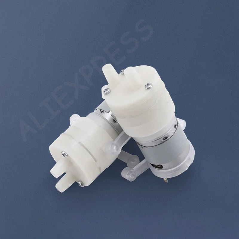 

Large Flow Micro Water Pump, 1.5L/Min, Self-Priming, 365 Motor, 12V DC, 1PC, Silent Electric Diaphragm Made with ABS Food Grade