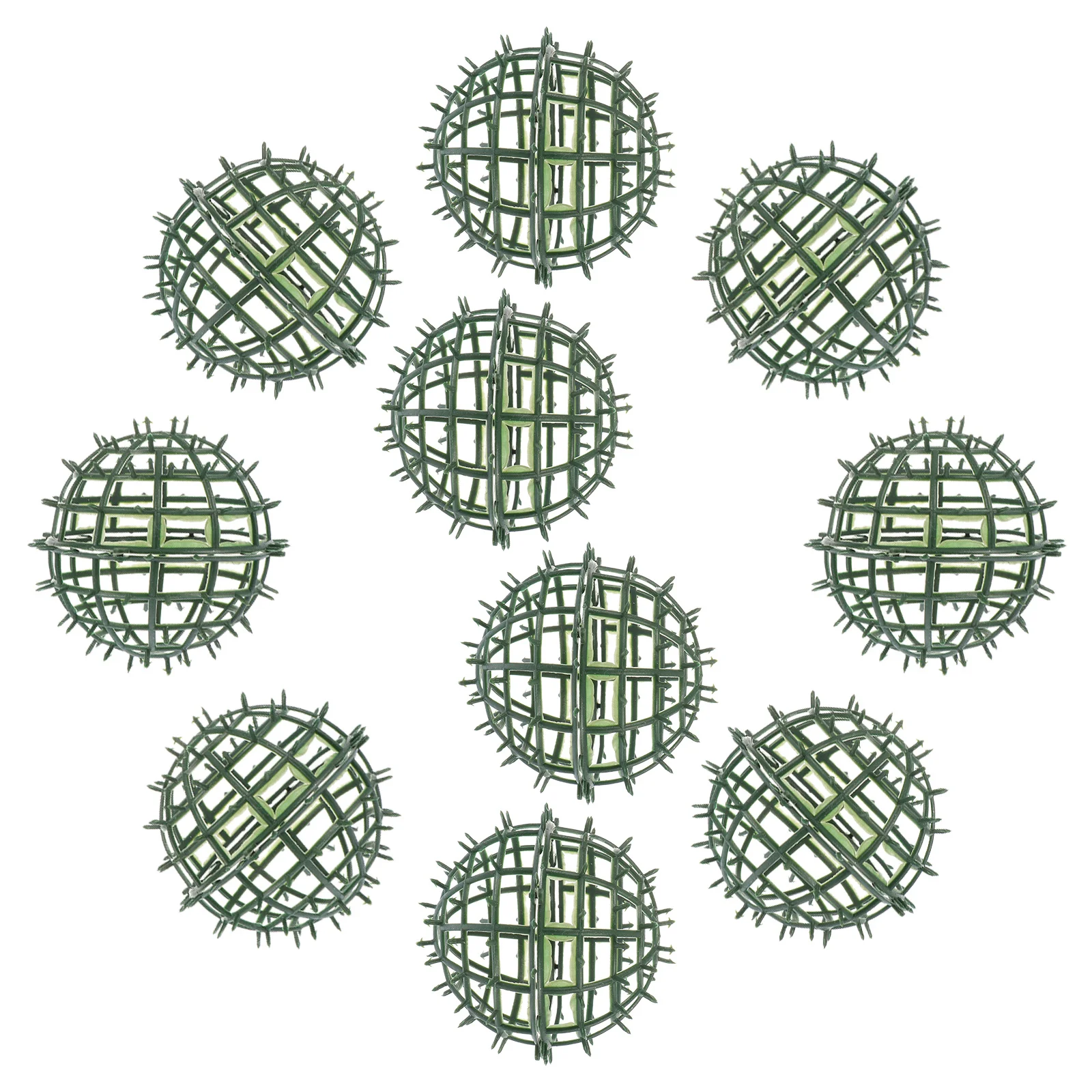 

10 pcs Plastic Flower Ball Shelf Flower Holder Decorative Wear-Resistant Sturdy For Living Room Bedroom Balcony Wedding Party