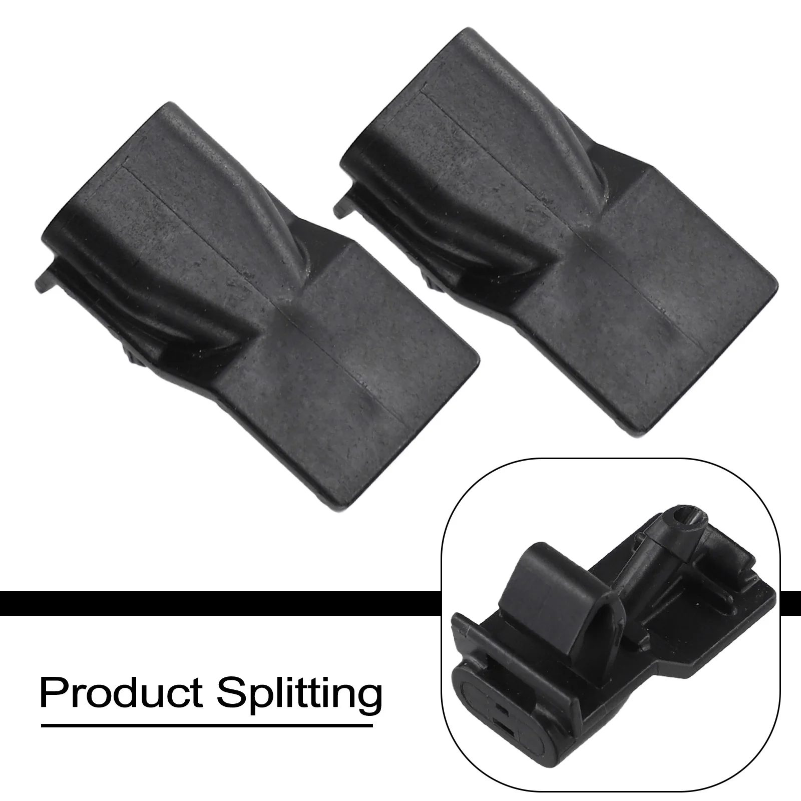 

Car Washer Nozzle Replacement Windshield Washer Spray Car Maintenance High Quality Material Direct Replacement Color As Shown