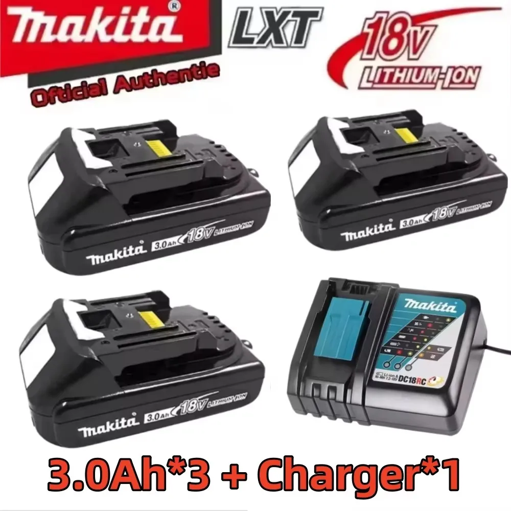 100% Originele Makita BL1830 18V LXT Lithium-Ion 3.0Ah Batterij Vervanging voor Makita 18V LXT Draadloze Elektrische Gereedschappen
