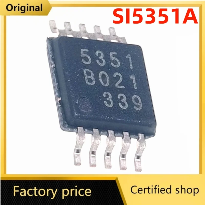 5 unids/lote Original nuevo SI5351A MSOP-10 SI5351 MSOP10 SI5351A-B-GTR MSOP 5351 SMD SI5351A-B-GT IC Chip