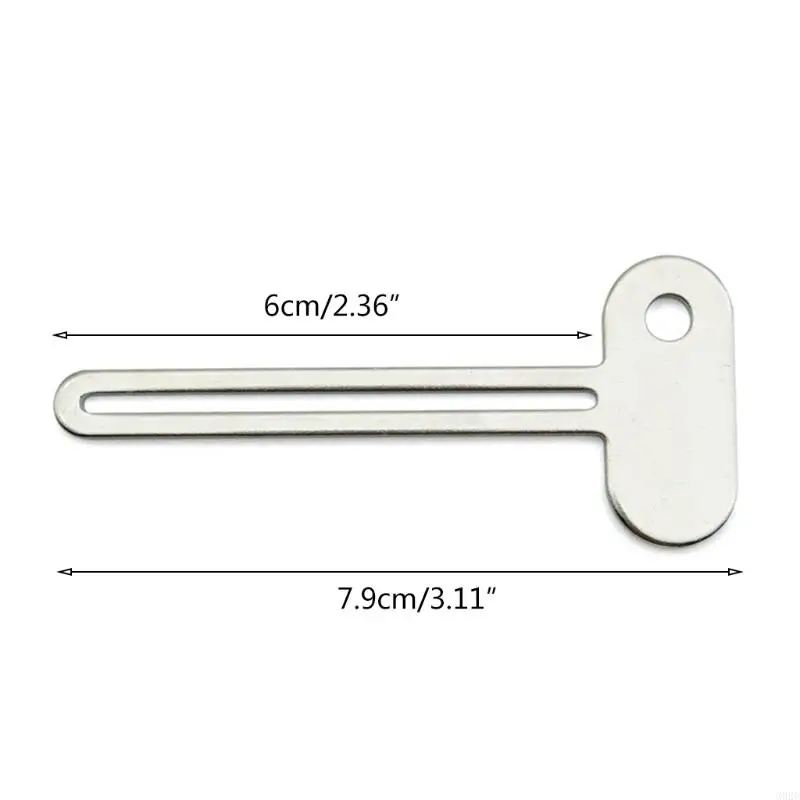 G92C Hình Bán Nguyệt Kim Loại Dụng Cụ Vắt Đánh Răng Bằng Tay Dụng Cụ Ép Thép Không Gỉ Ống Vắt Tay Ống Cho Bộ Chìa Khóa