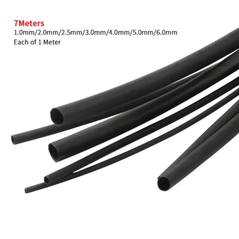 7Pcs Heat Shrink Tu…