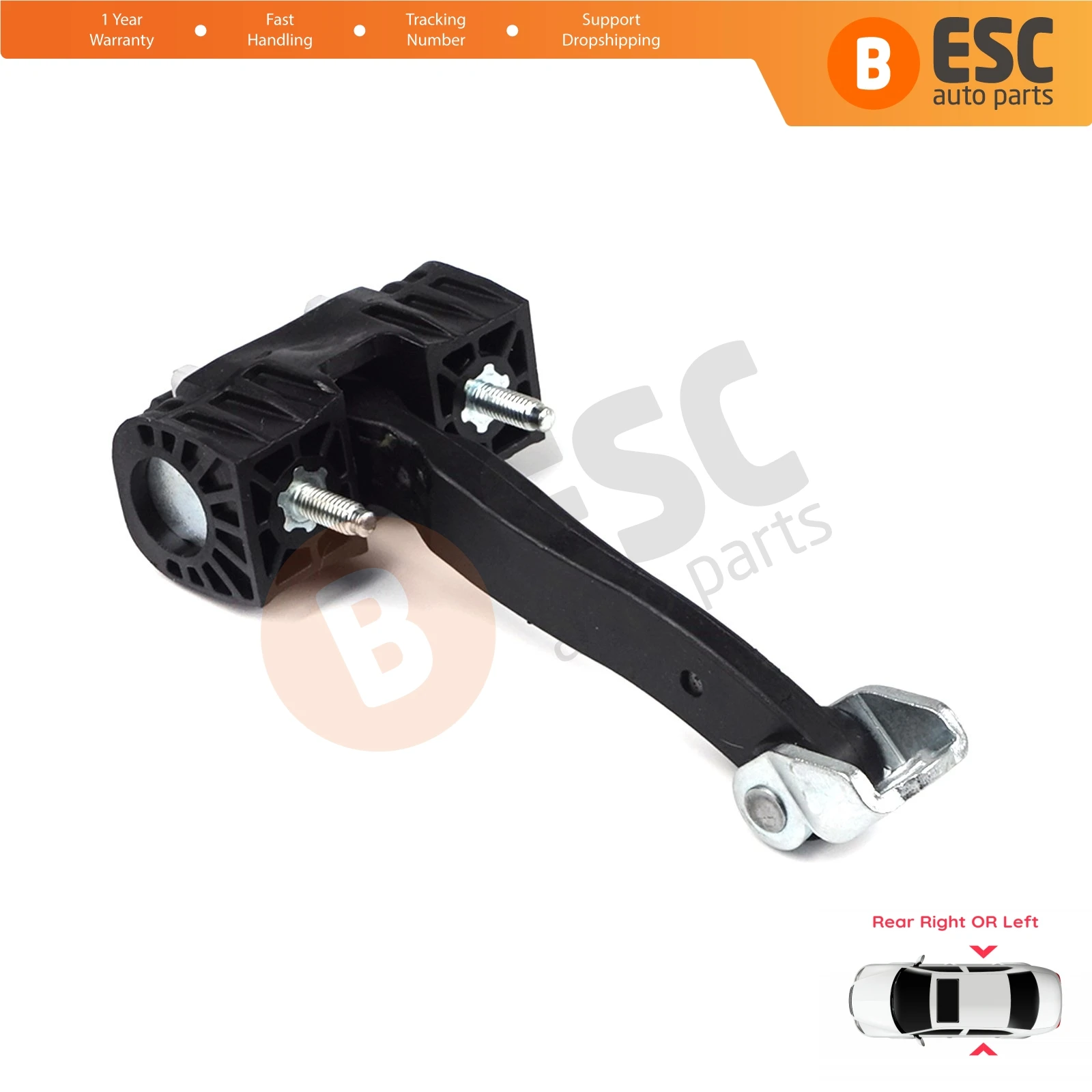 EDP720 Rear Left OR Right Door Hinge Stop Check Strap Limiter 5160252 13107851 for Vauxhall Opel Astra H MK5 4/5 Door