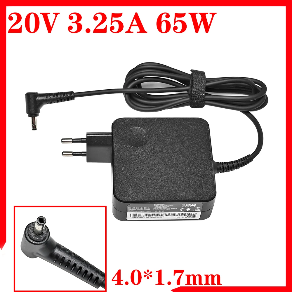 

20V 3.25A 65W Laptop Charger for Lenovo Ideapad 310-151SK 510-151SK ADLX65CLGE2A 5A10K78752 Power Cords AC Adapter