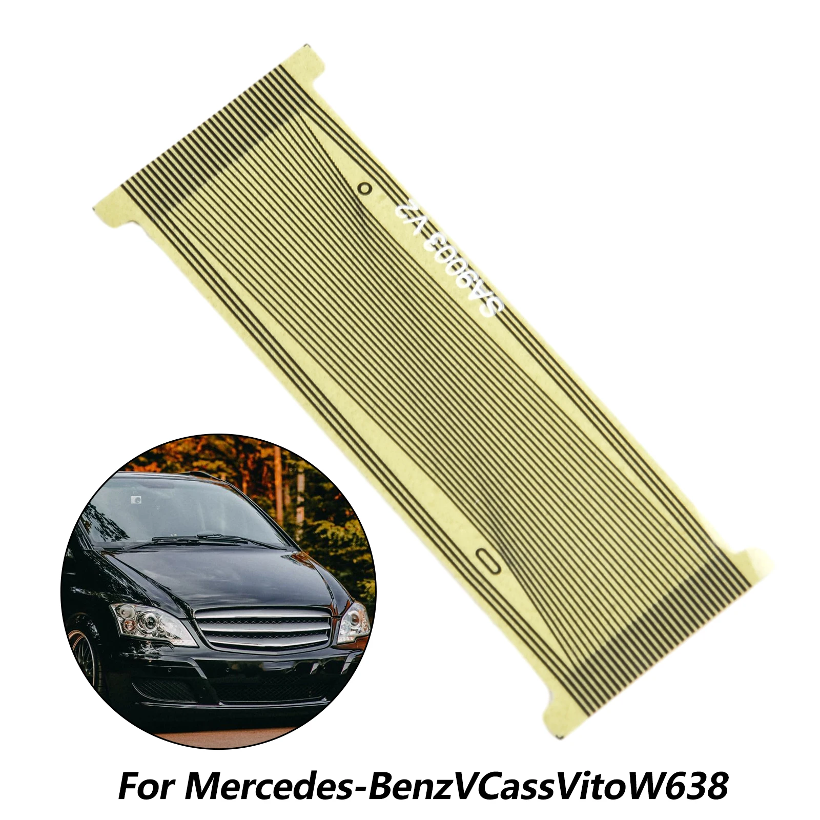 

ABS+ electronic components Material Instrument Cluster Ribbon Cable Screen Pixel Repair for Mercedes For Benz Vito W638