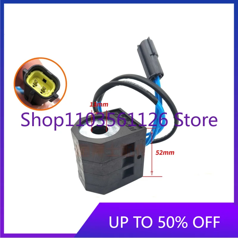 عالية الجودة حفارة الطيار قفل أمان الملف اللولبي صمام لفائف بكرة ل 150 215 220 225 300 نماذج-5 7 9 سلسلة #4