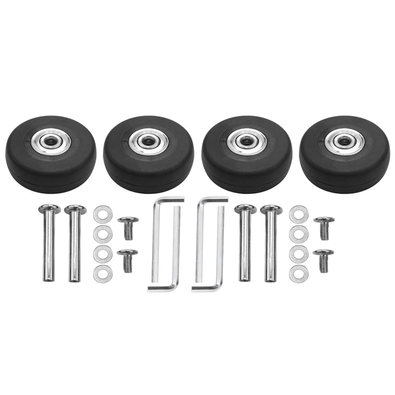 

OD 50Mm 40 Sets Of Luggage Suitcase Replacement Wheels Axles Deluxe Repair Tool