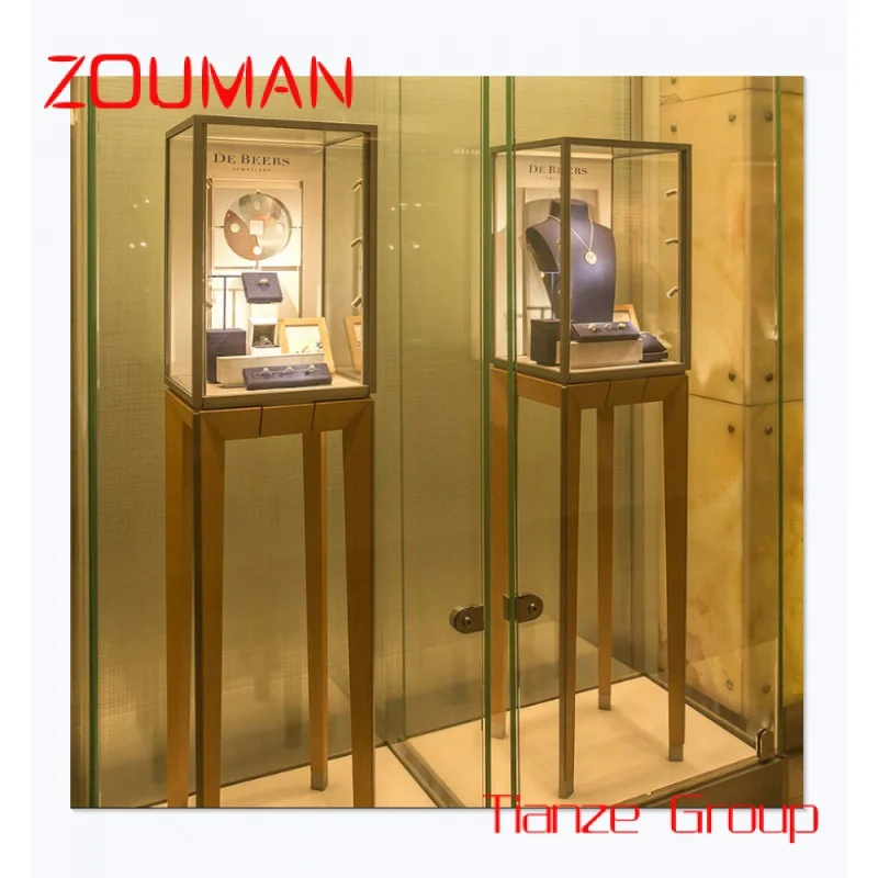 

Custom , Guangzhou-ZX high quality furniture supplier wall showcase display cabinet for jewelry store display