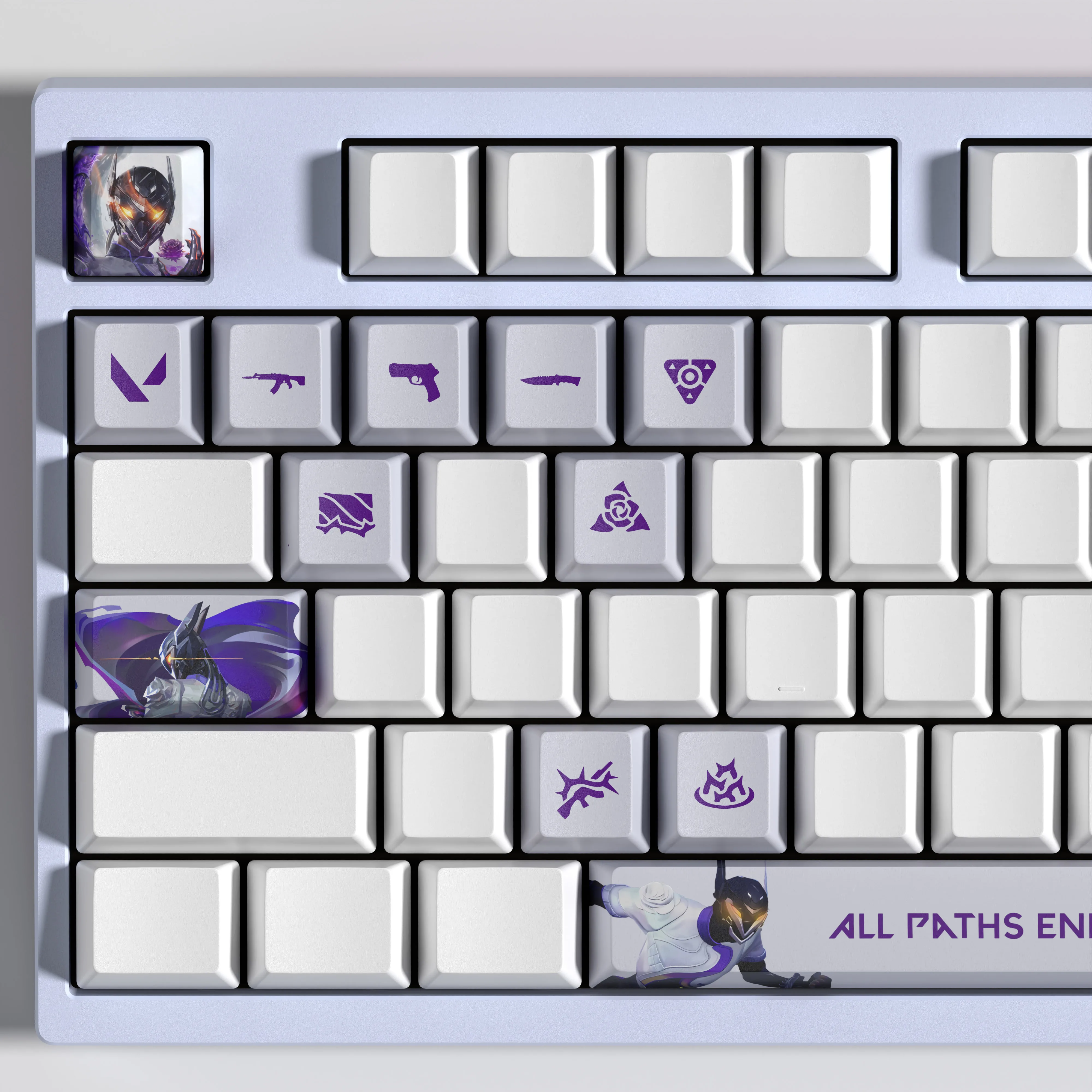 VYSE keycaps validant Keycaps profilo OEM 14 tasti Mini Set PBT Dye Sub nuovo Design
